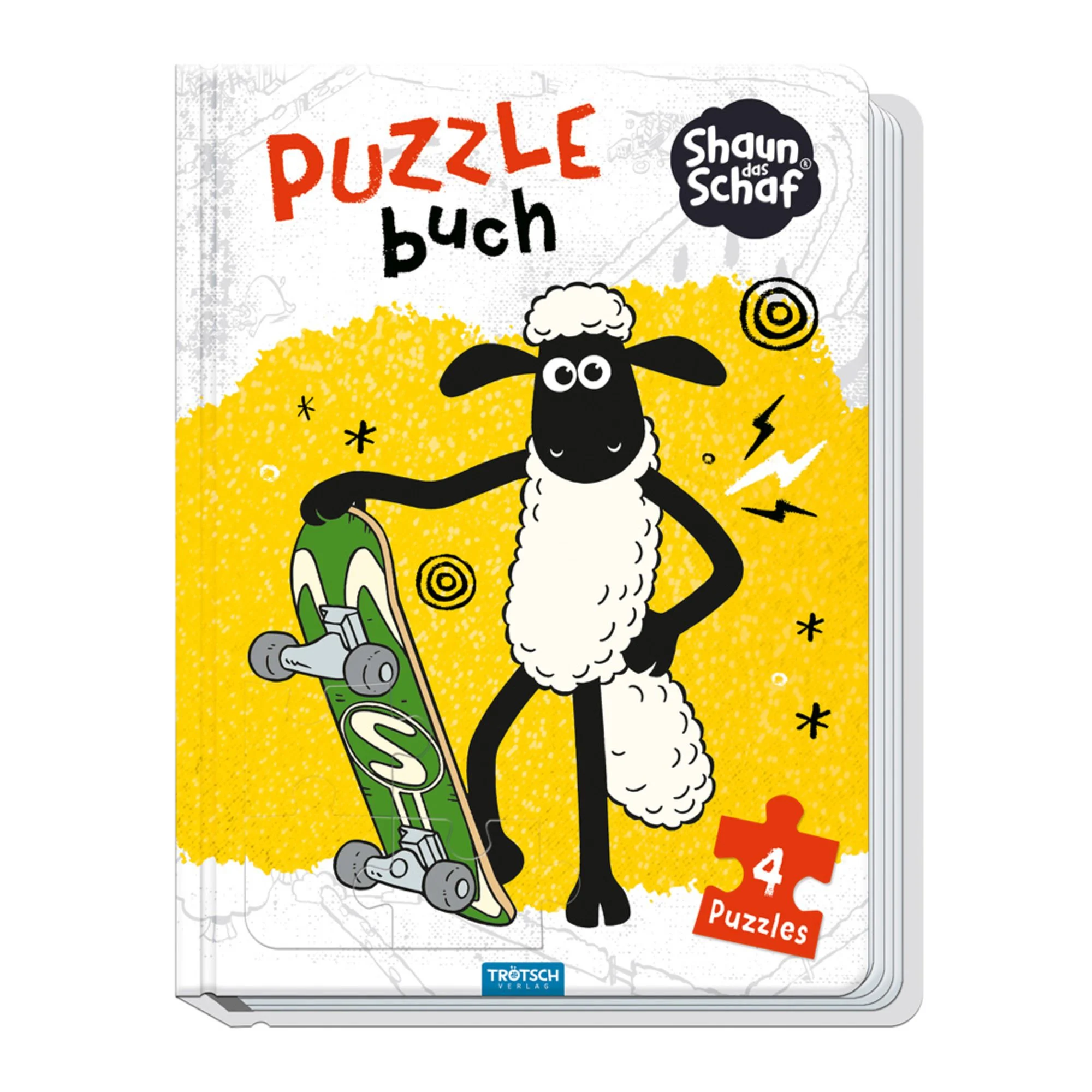 Shaun das Schaf - Puzzlebuch - Cover