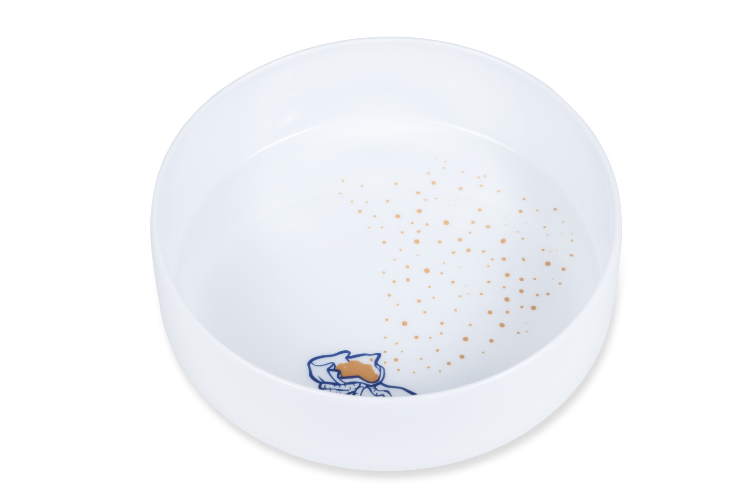 zwei sechs sieben neun zwei Reichenbach Porzellan Schale Sandmann Von Vorne Seitlich