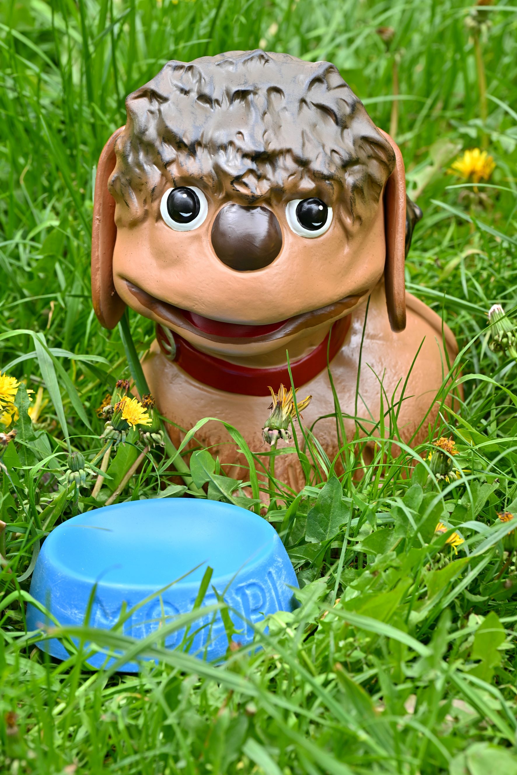 moppi-gartenzwerg-mit-futternapf-gartenM6hKLMAopqVP6 Moppi Gartenzwerg mit Futternapf (zwei acht cm)