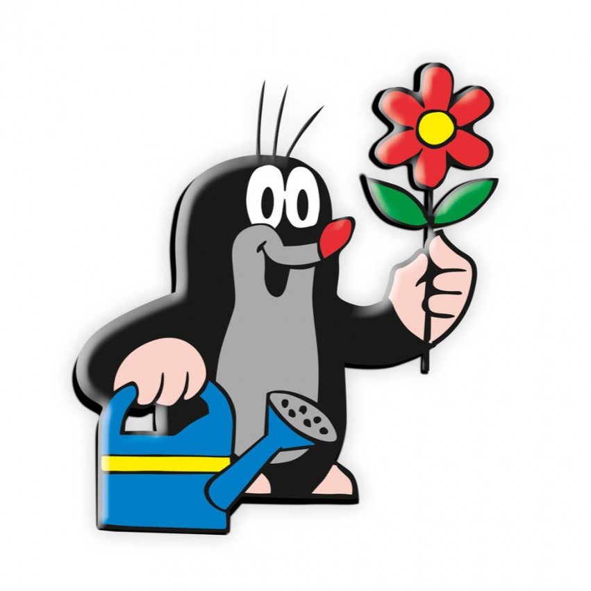 Der kleine Maulwurf - 3D Magnet - Gießkanne Der kleine Maulwurf - 3D Magnet - Gießkanne