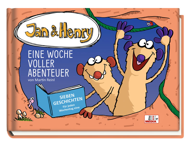 jan und henry buch eine woche voller abenteuer 3D cover