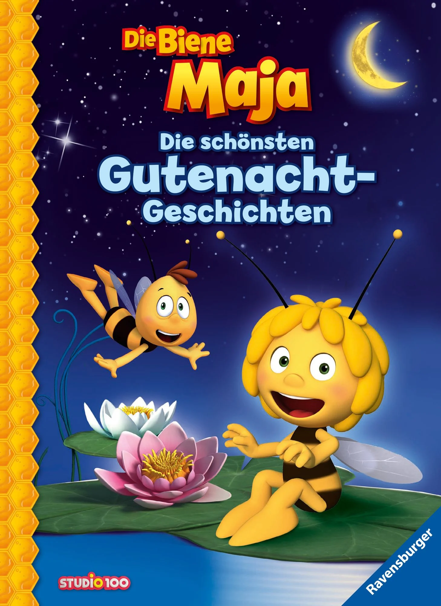 Die Biene Maja - Die schönsten Gutenachtgeschichten (Buch) Die Biene Maja Buchcover, Die schönsten Gutenachtgeschichten