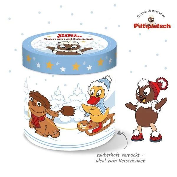Pittiplatsch & Freunde - Sammeltasse - Winter