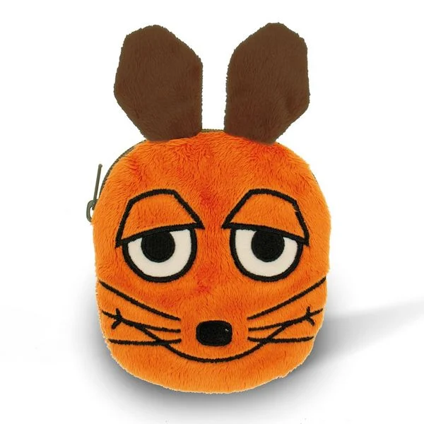 Die Maus - Plüsch-Geldbeutel die maus pluesch geldbeutel die sendung mit der maus vorderansicht