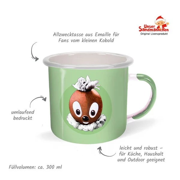 pittiplatsch emailletasse outdoor geeignet