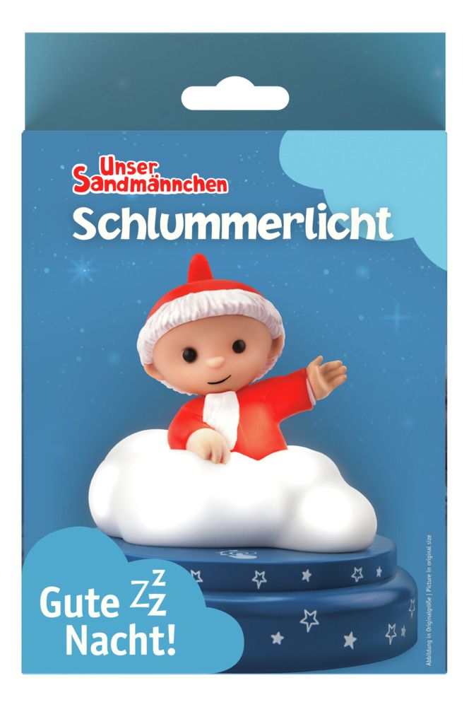 sandmaennchen nachtlicht automatische vpackung frontal