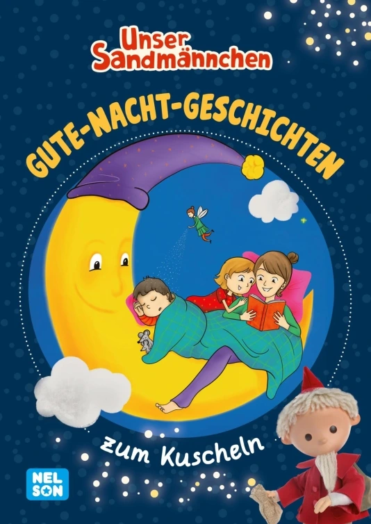 Unser Sandmännchen - Gute-Nacht-Geschichten zum Kuscheln (Buch) sandmaennchen gute nacht geschichten zum kuscheln buch cover