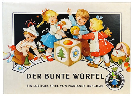 Der-Bunte-W-rfel-Spika Der bunte Würfel Brettspiel von Spika
