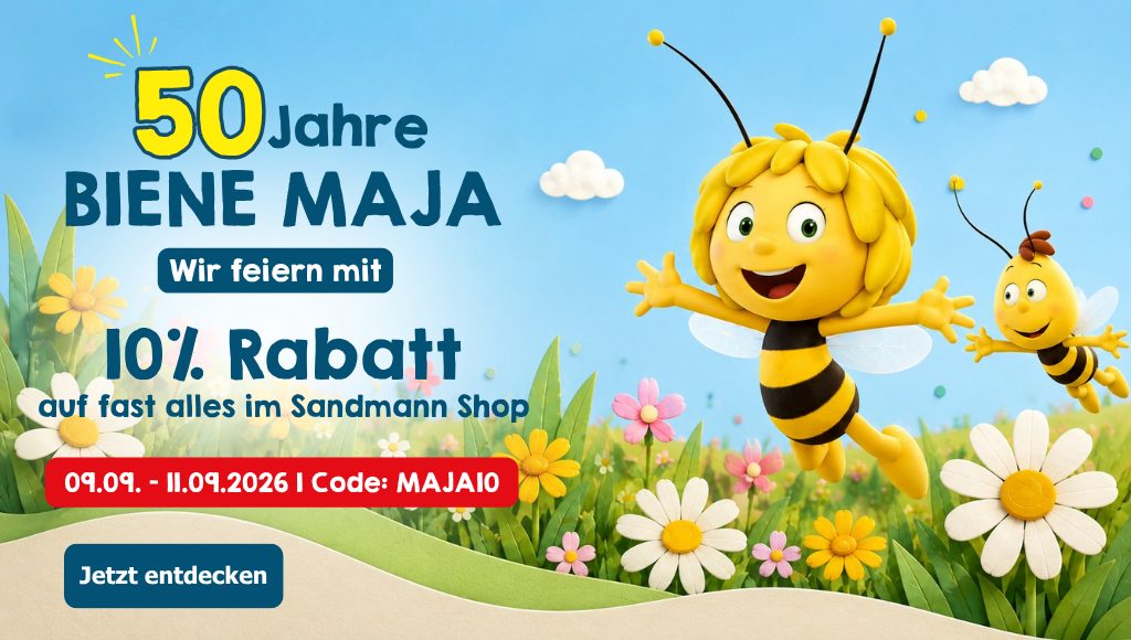 Biene Maja 10% Geburtstagsrabatt