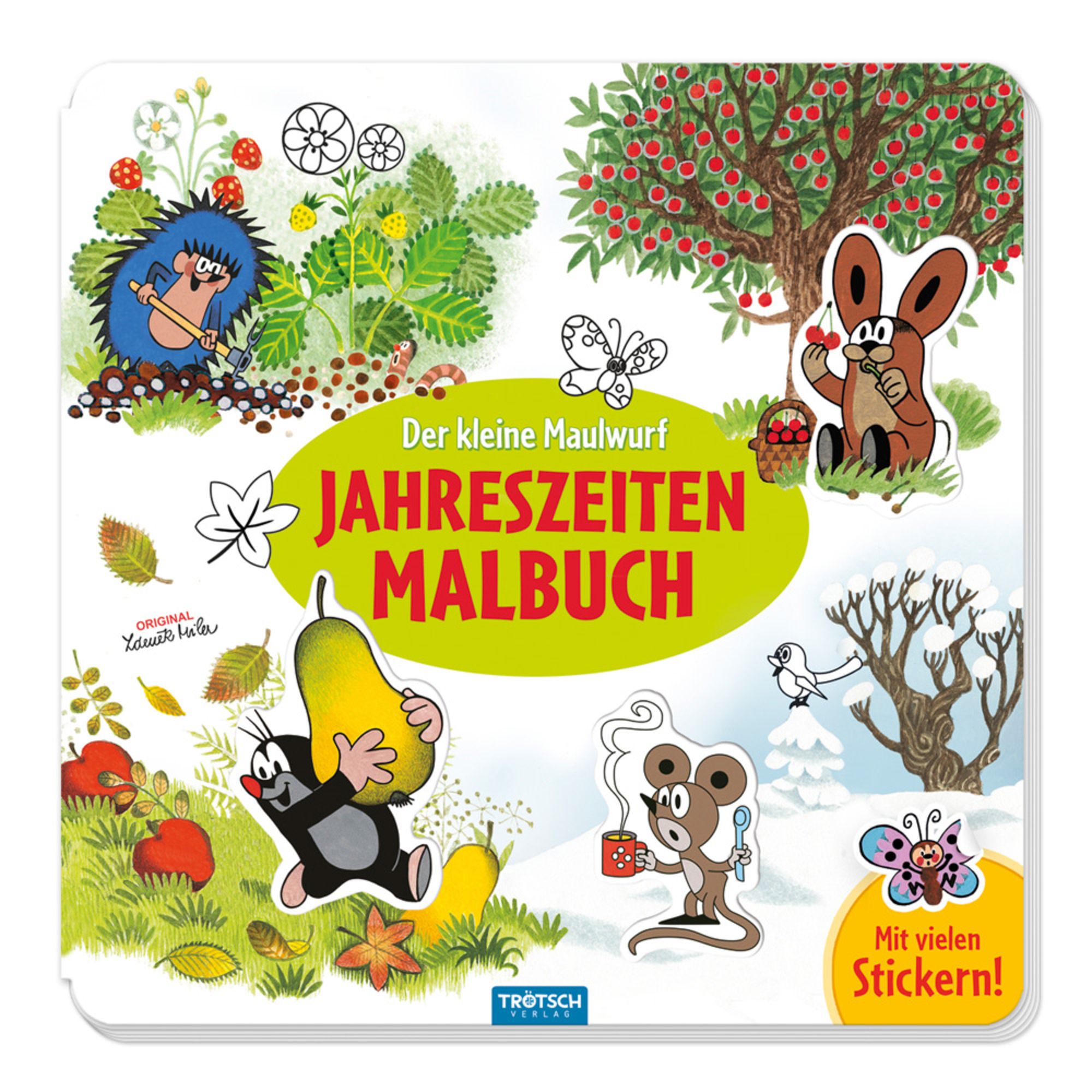 Der kleine Maulwurf - Jahreszeitenmalbuch Der kleine Maulwurf - Jahreszeitenmalbuch