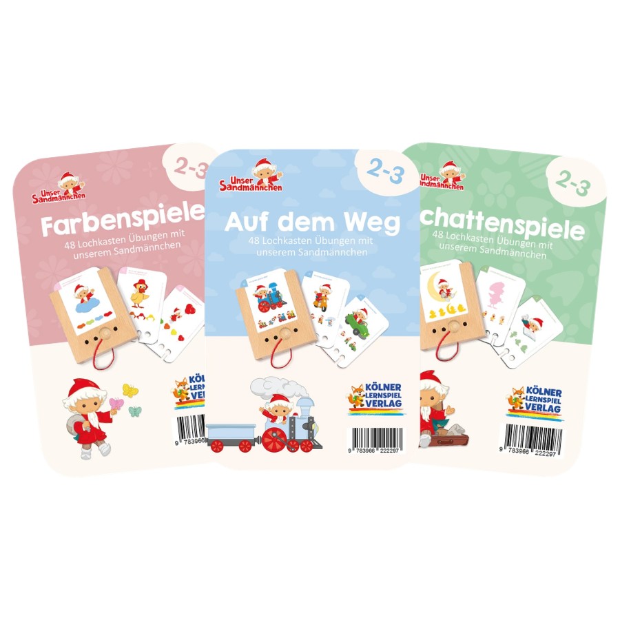 Unser Sandmännchen - Lochkasten Kartensatz (2-3 Jahre)