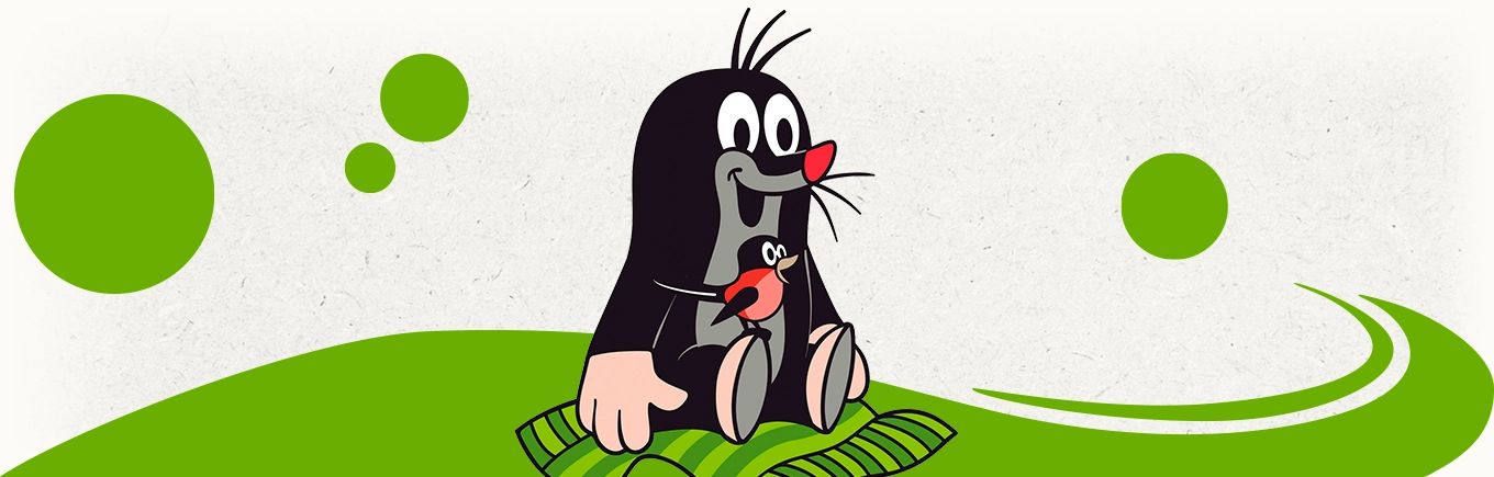 der kleine maulwurf banner