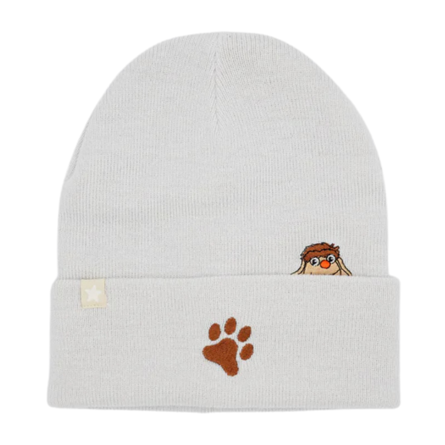 Moppi - Kindermütze Pfote - Frontansicht
