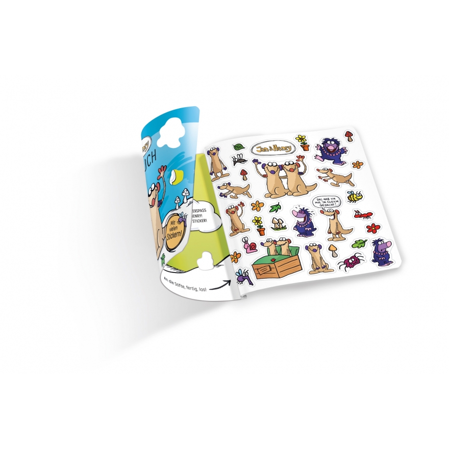 jan-und-henry-stickerheft Jan & Henry Malbuch mit Stickern