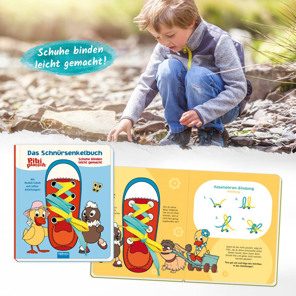 pittiplatsch schnuersenkelbuch schuhe binden leicht gemacht