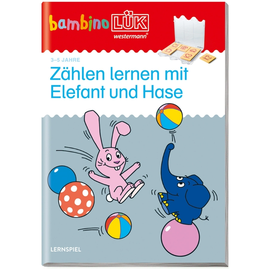 bambinoLÜK - Elefant & Hase - Zählen lernen (ab 3 Jahren)