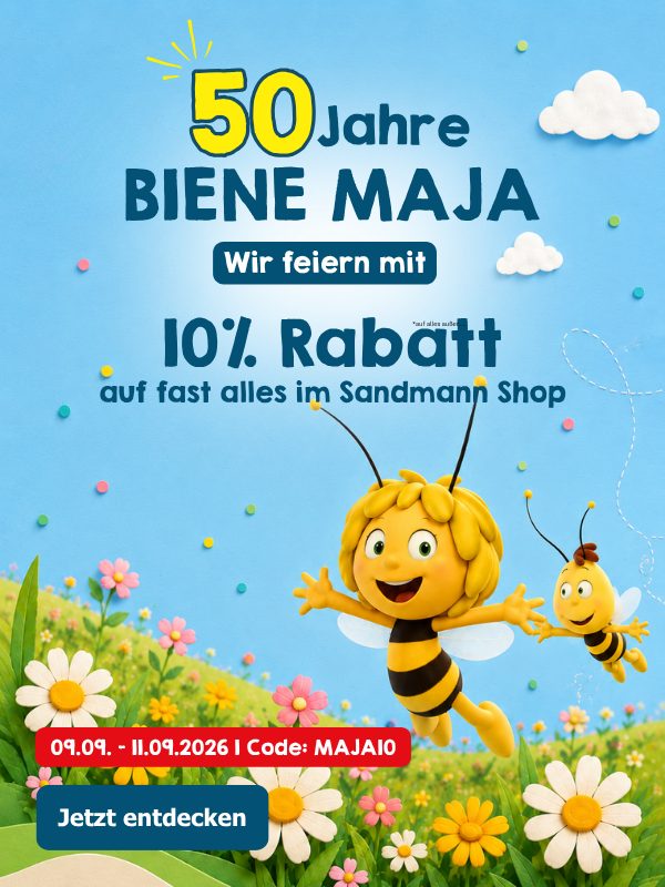 Biene Maja 10% Geburtstagsrabatt