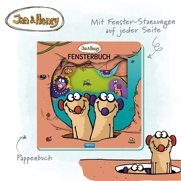 ja henry fensterbuch pappbuch