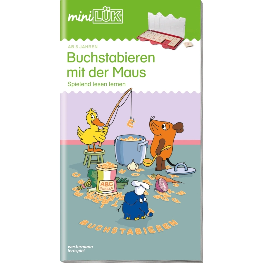 miniLÜK - Die Maus - Buchstabieren lernen (ab 5 Jahren)