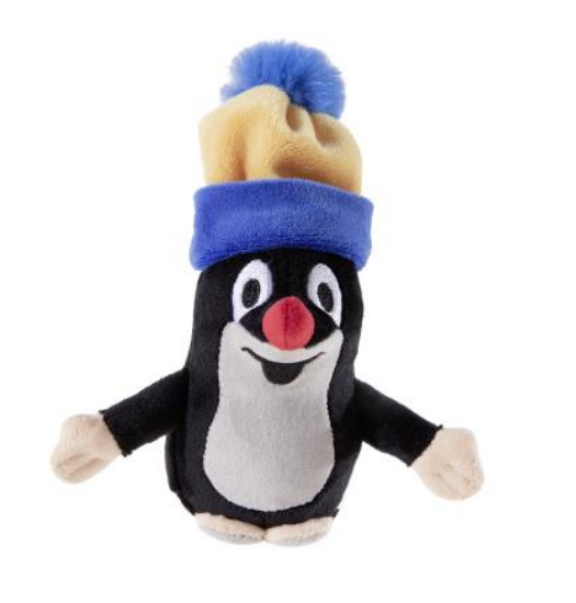 Der kleine Maulwurf - ECO-Kuscheltier mit Mütze Der kleine Maulwurf E C O Kuscheltier mit Mütze