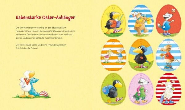 Der kleine Rabe Socke - Alles Ostern! (Buch)