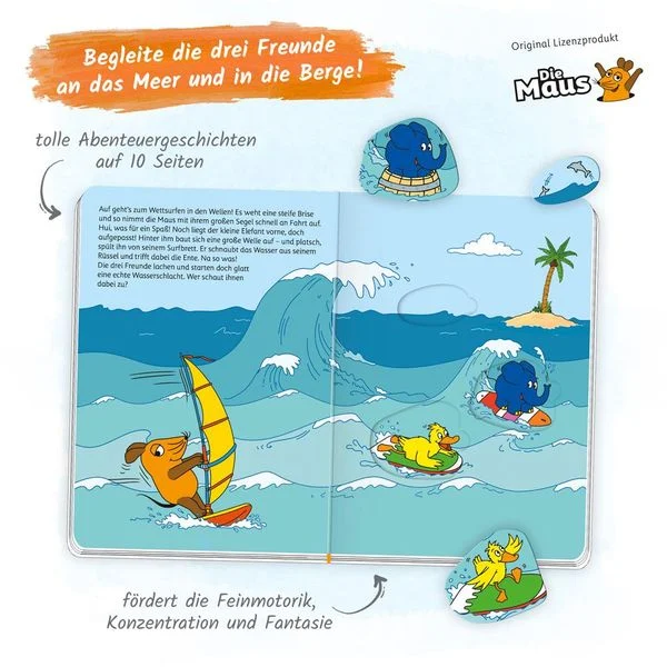 Die Maus - Puzzle- und Spielbuch Die Maus Puzzle und Spielbuch
