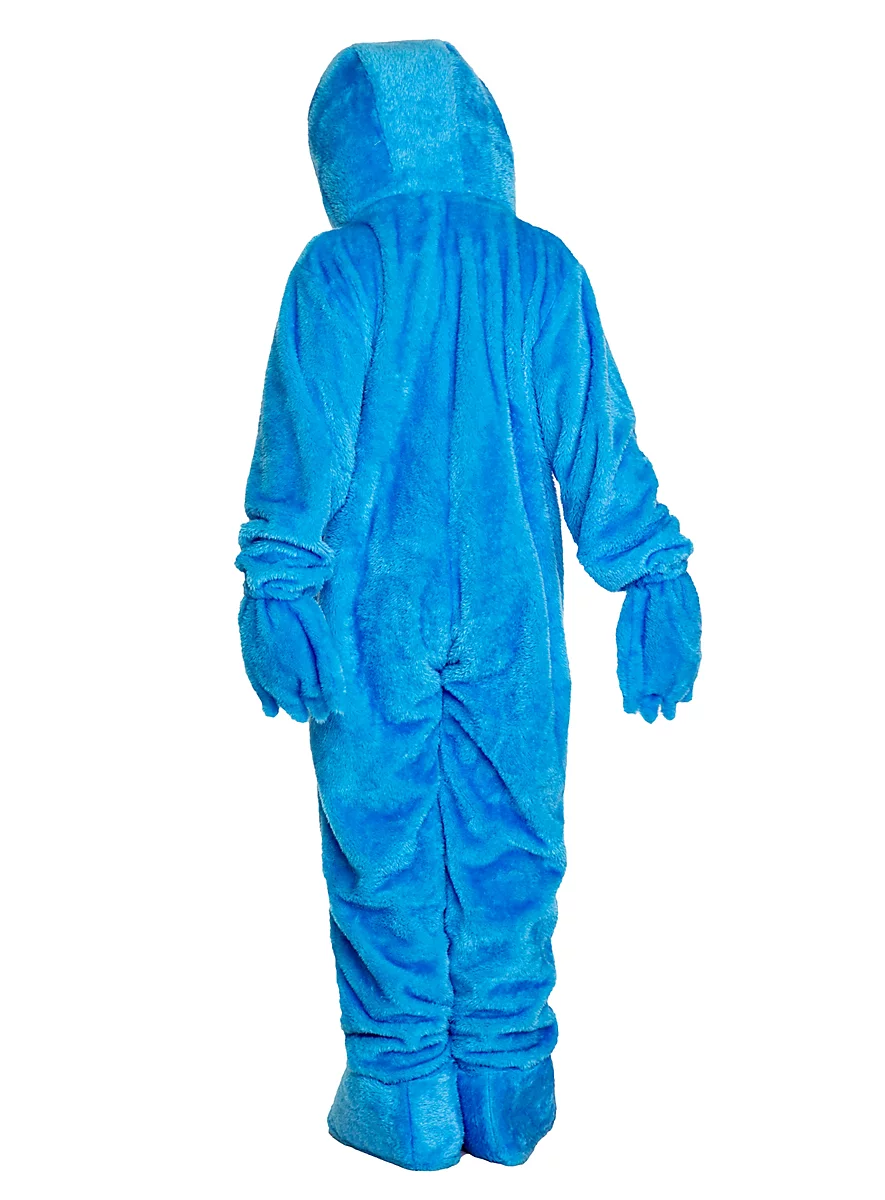 Sesamstraße - Krümelmonster - Kostüm für Kinder - Rückansicht