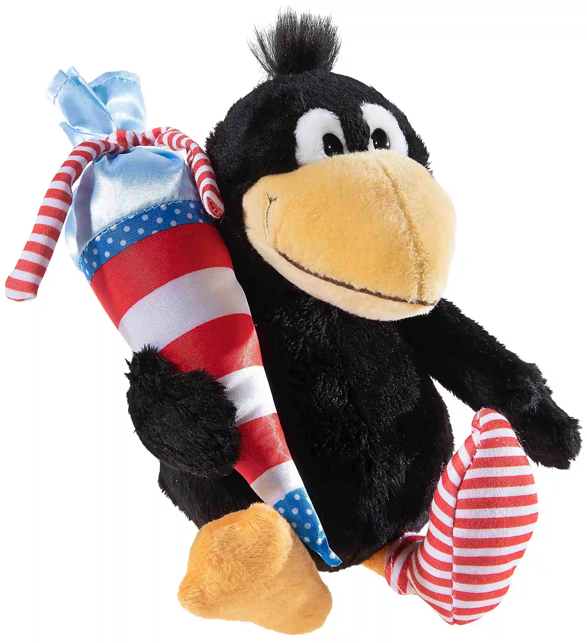 Rabe Socke - Kuscheltier mit Schultüte (15 cm)