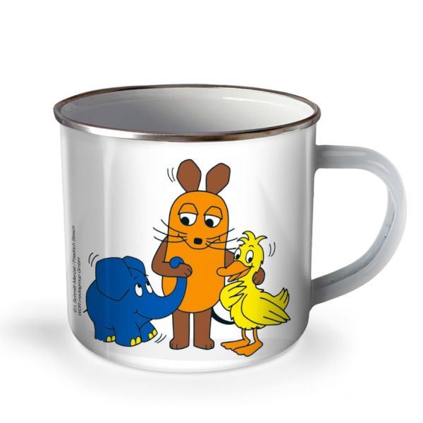 die-maus-emaille-tasse-maus-und-freunde die maus emaille tasse maus und freunde