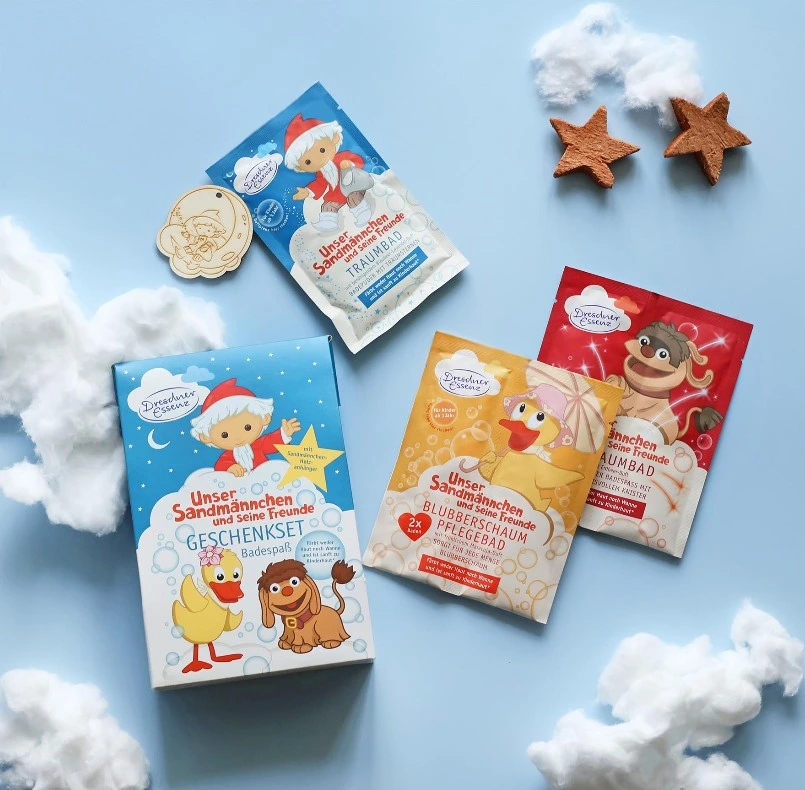 sandmaennchen badeset geschenkset dresdner essenz verpackung inhalt