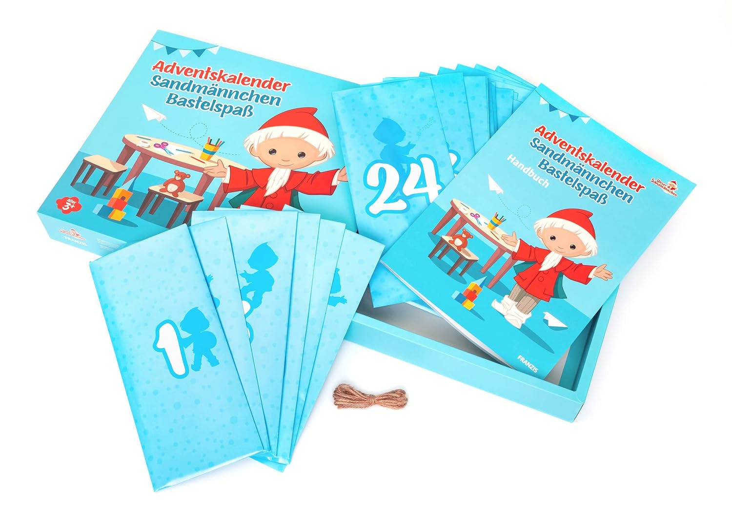 sandmaennchen bastel adventskalender alle buecher