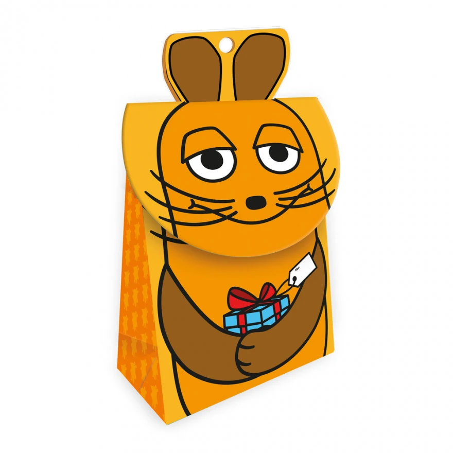 Die Maus - Geschenktasche mit Verschluss drei null zwei fünf acht die maus geschenktasche