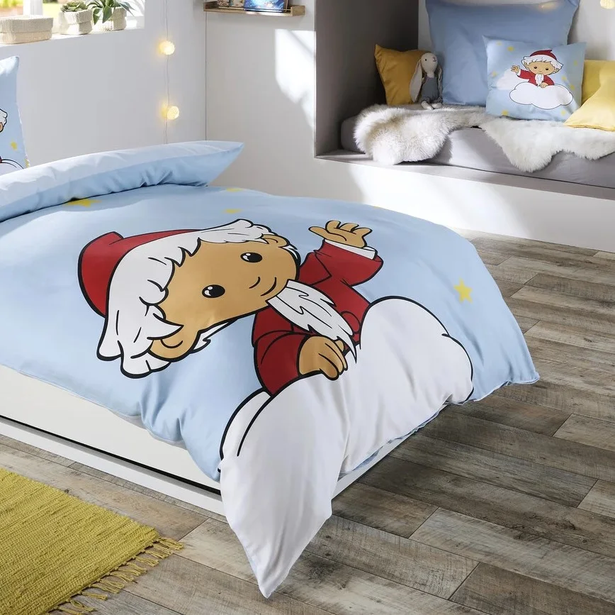 Unser Sandmännchen - Kinderbettwäsche - Sandmann auf Wolke
