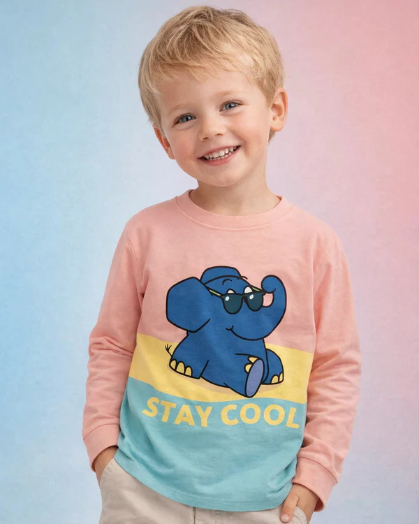 Der Elefant - Langarmshirt - Sonnenbrille