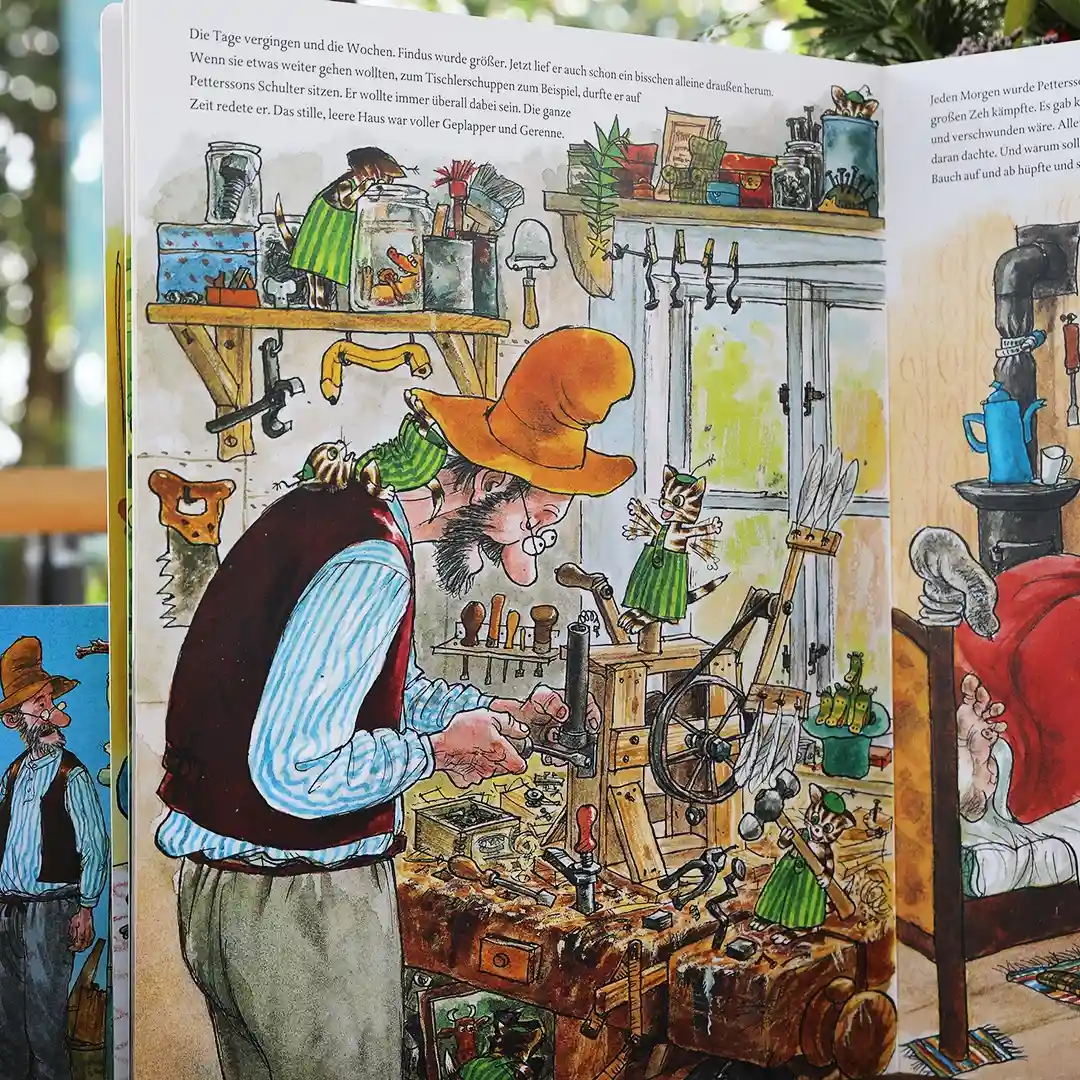 Pettersson und Findus - Wie Findus zu Pettersson kam (Buch)