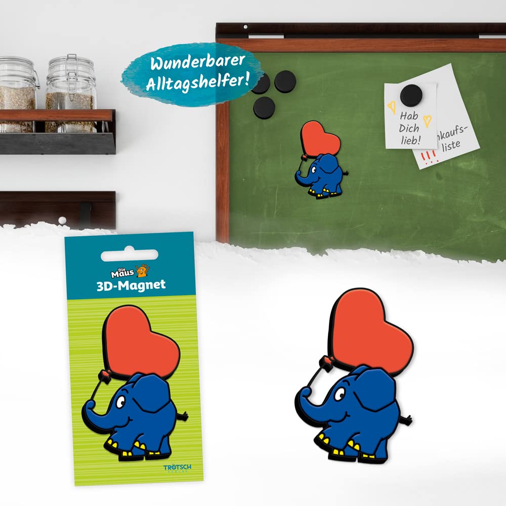 Die Maus - 3D Magnet - Ente Die Maus 3D Magnet Ente