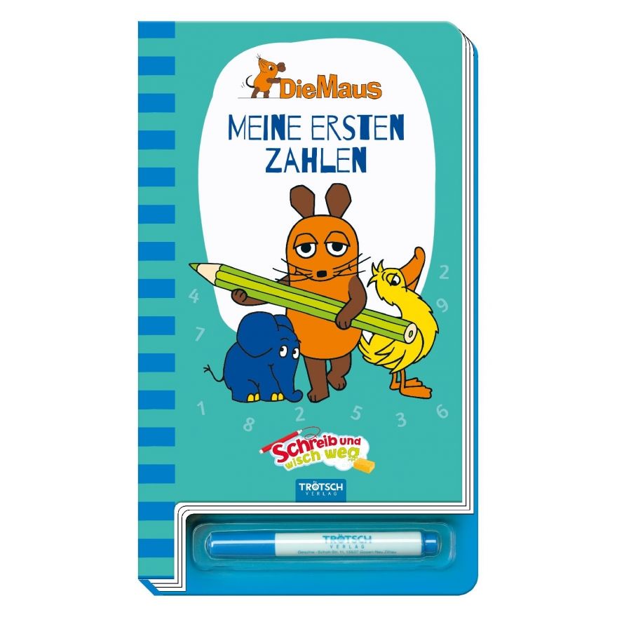 die-maus-erste-zahlen-buch-abwischbar die maus erste zahlen buch abwischbar