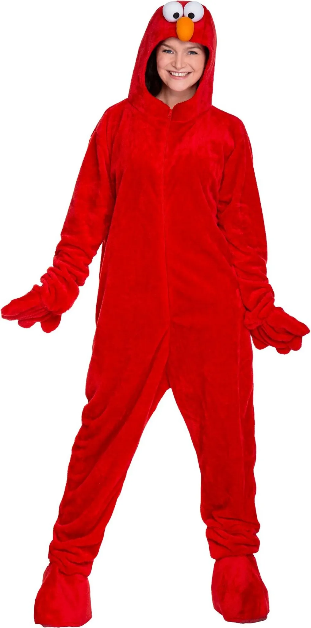 Sesamstraße - Elmo - Kostüm für Erwachsene