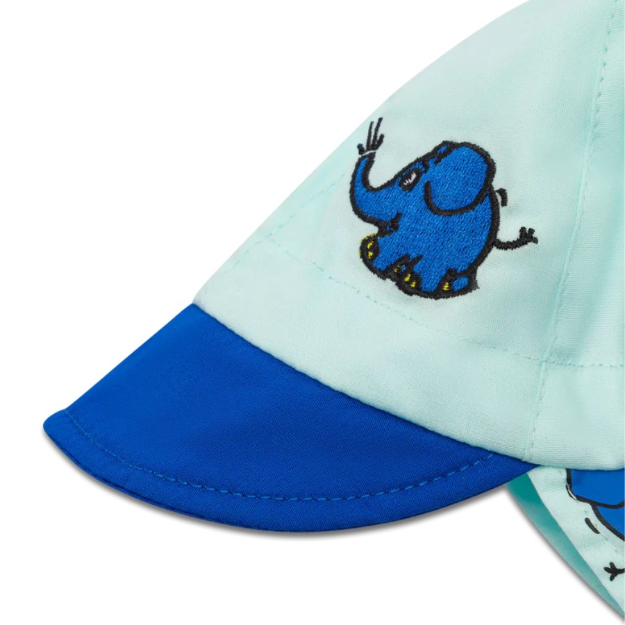 Der Elefant - Sonnenkappe mit Nackenschutz (1-3 Jahre)