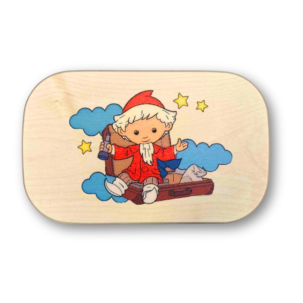 Unser Sandmännchen - Holzbrettchen - Koffer