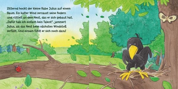 Unser Sandmännchen - Ein Nest für zwei - Baby Nelson (Buch - unkaputtbar) - innen\r\n