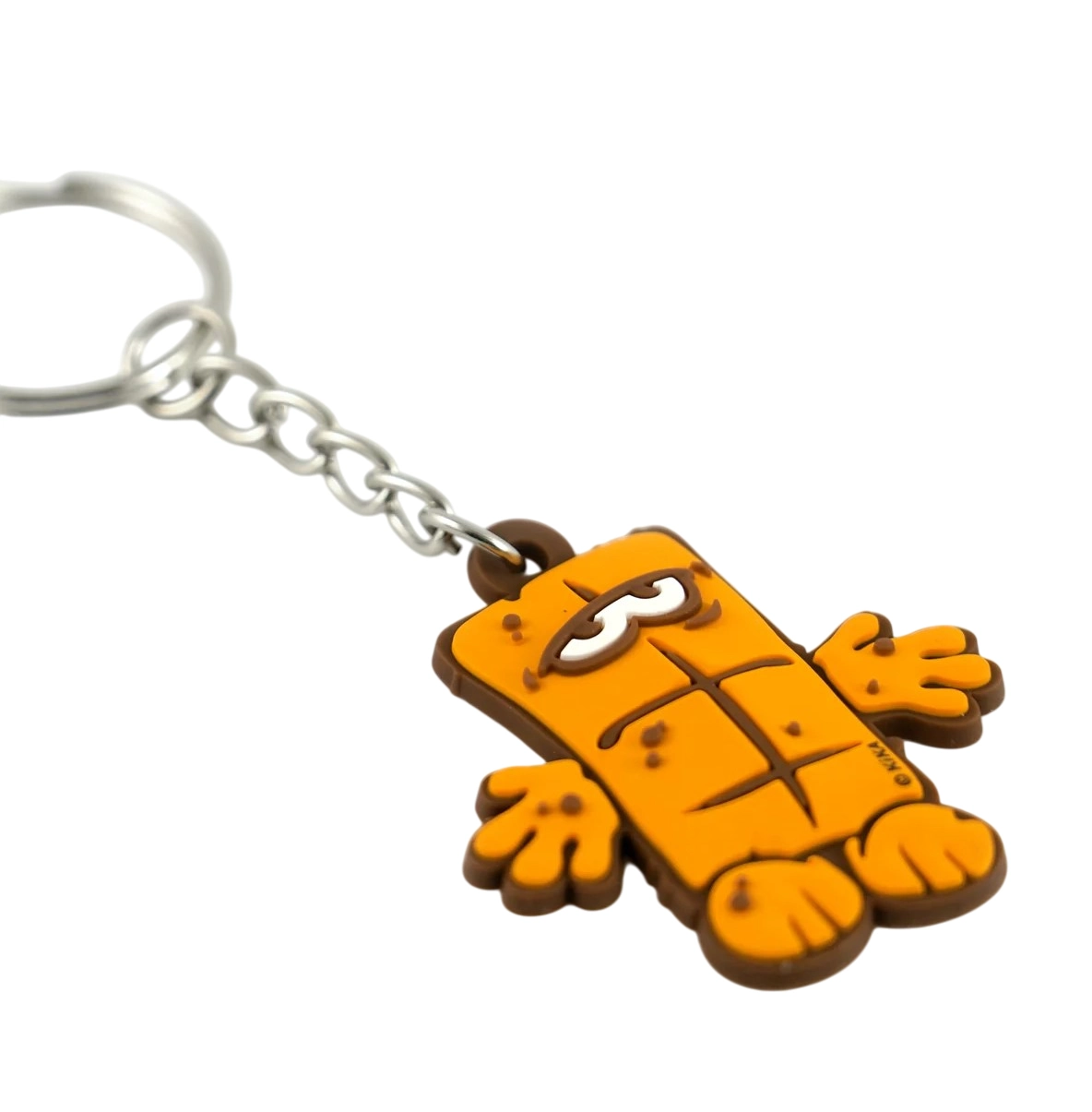 Bernd das Brot - 3D Schlüsselanhänger Schlüsselanhänger Bernd das Brot liegend – kultige Figur aus Kunststoff in typischer Bernd-Pose mit Karabinerhaken