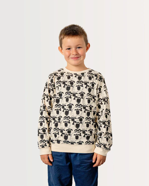 Shaun das Schaf - Langarmshirt - Schafherde