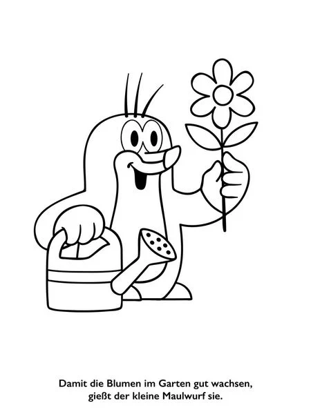 Der kleine Maulwurf - Mein Malbuch-Spaß Der kleine Maulwurf Mein Malbuch Spaß
