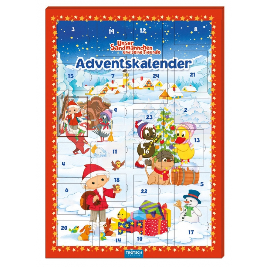 sandmann-magnet-adventskalender Unser Sandmännchen Magnet Adventskalender