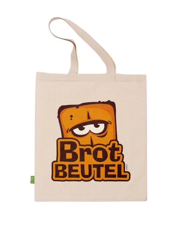 Bernd das Brot - Brotbeutel mit langen Henkeln - Bio-Baumwolle