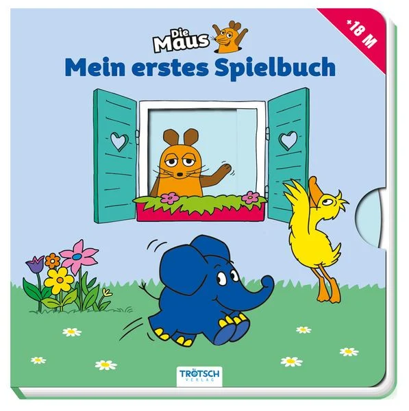 Die Maus - Mein erstes Spielbuch drei null acht zwei sechs troetsch die maus pappenbuch mein erstes spielbuch gebundene ausgabe