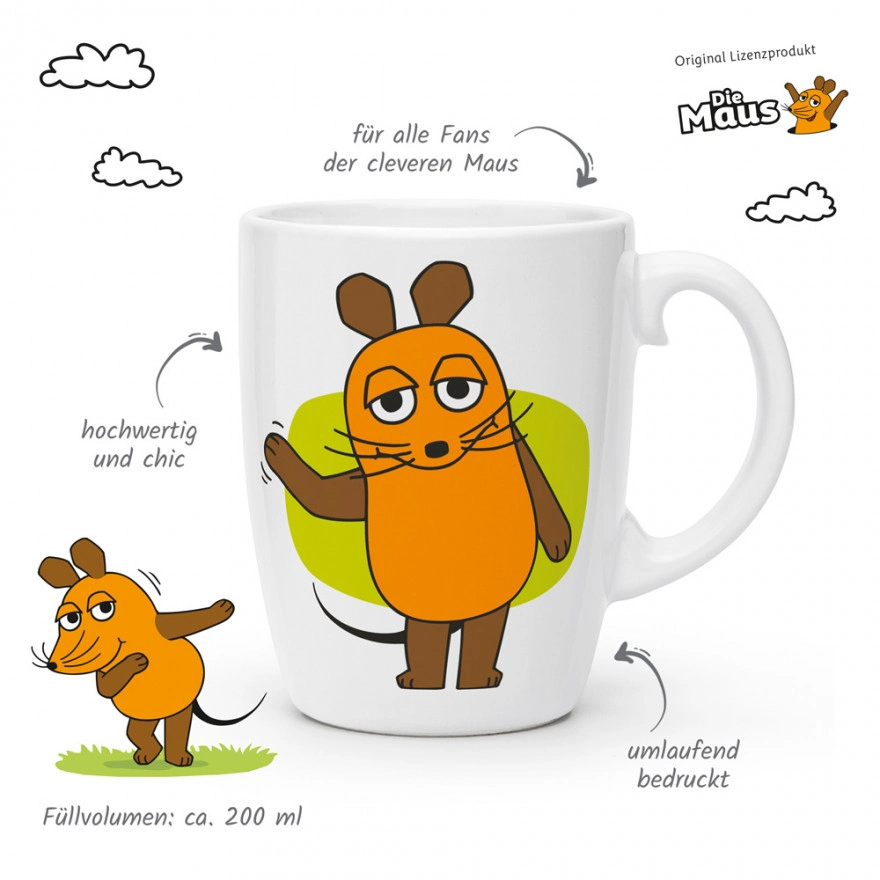 Die Maus - Kindertasse