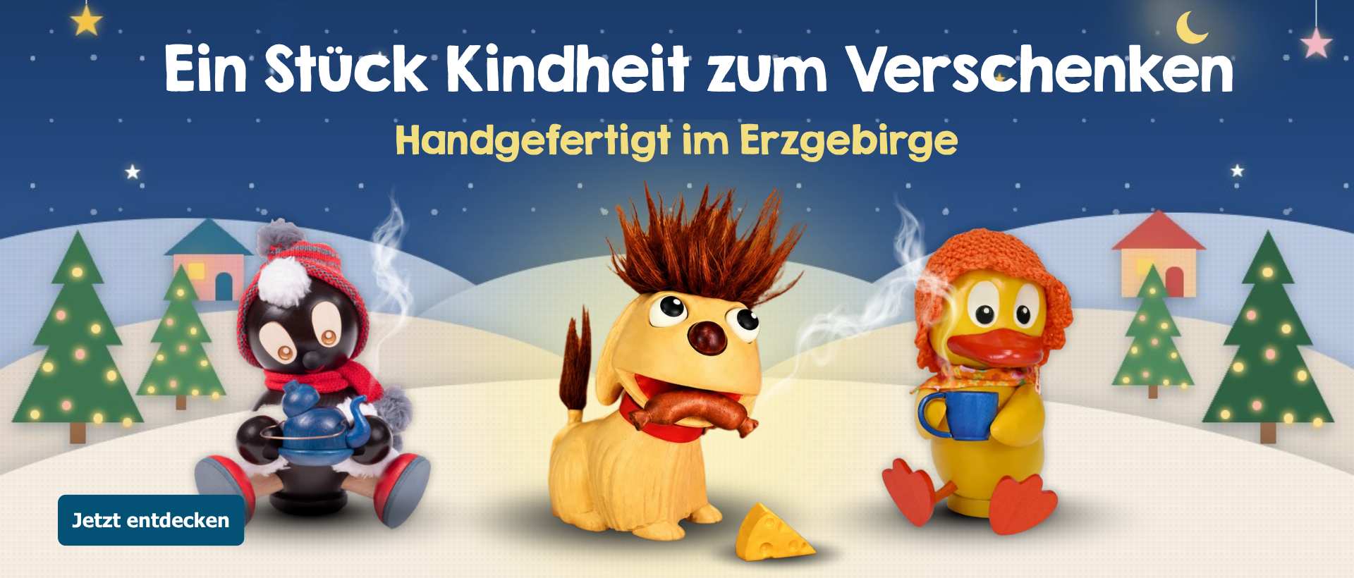 Holzkunst im Sandmann Shop