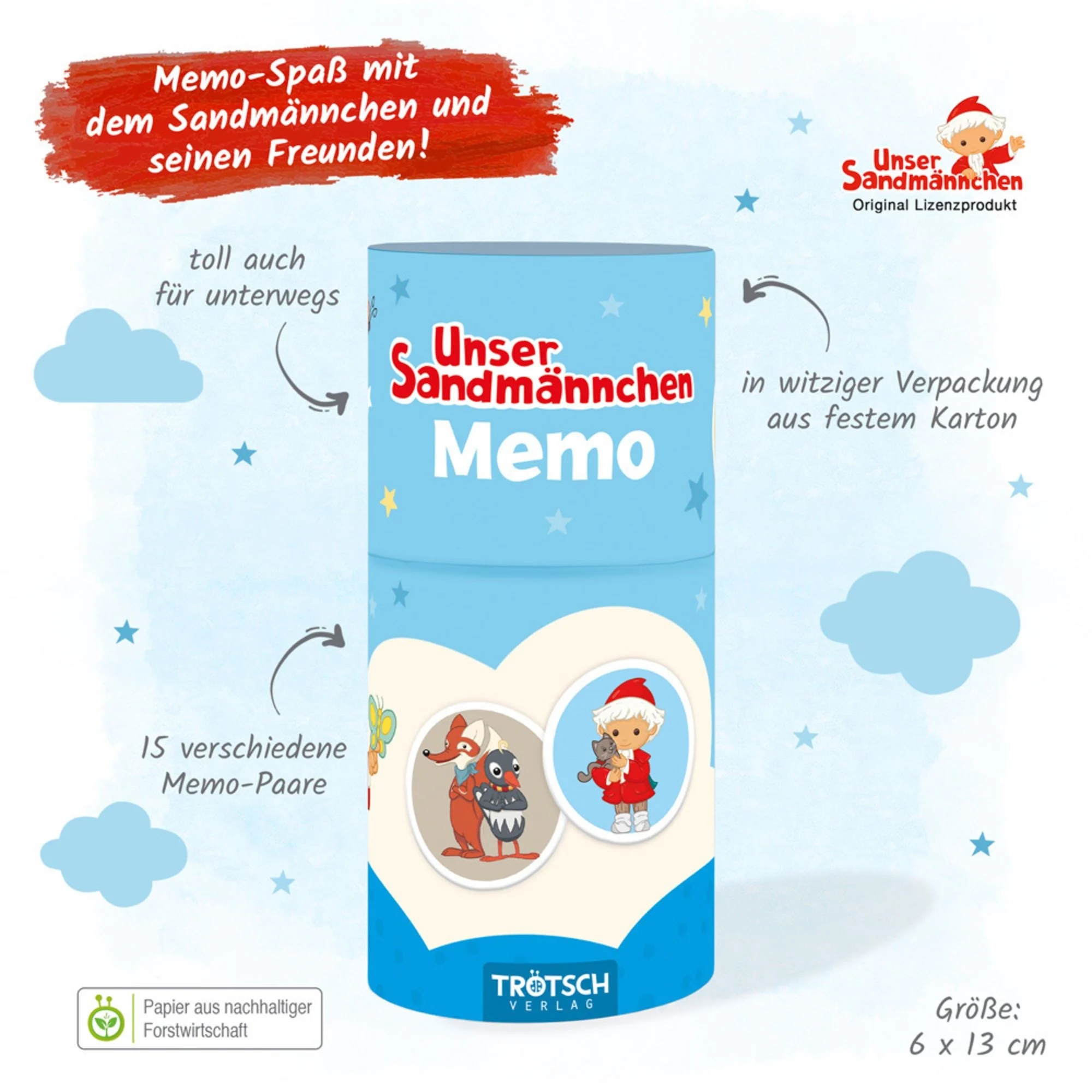 Unser Sandmännchen - Memo Spiel Unser Sandmännchen Memo Spiel